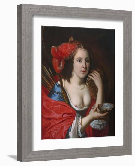 Anna Du Pire as Granida-Bartholomeus Van Der Helst-Framed Giclee Print