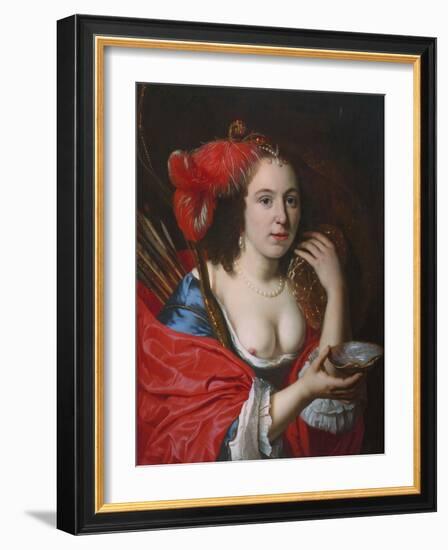 Anna Du Pire as Granida-Bartholomeus Van Der Helst-Framed Giclee Print