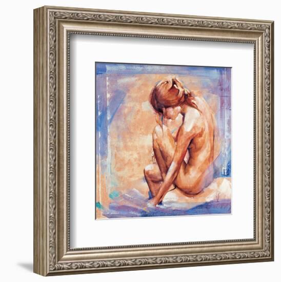 Anna is Waiting-Talantbek Chekirov-Framed Art Print