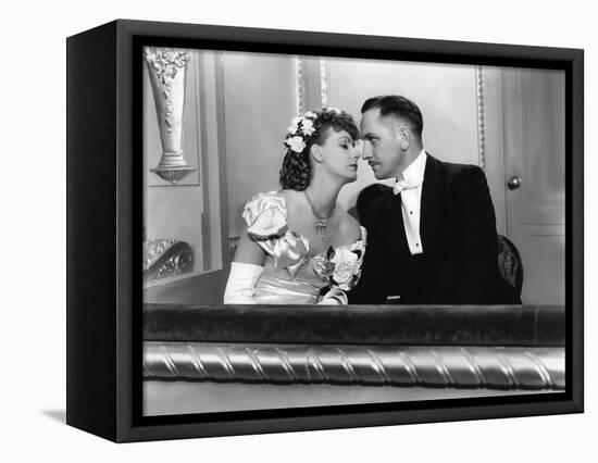 Anna Karenina by Clarence Brown, based on a novel by Leo Tolstoi, with Greta Garbo, Fredric March, -null-Framed Stretched Canvas