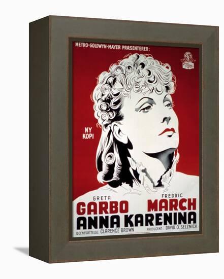 Anna Karenina, Greta Garbo, 1935-null-Framed Stretched Canvas
