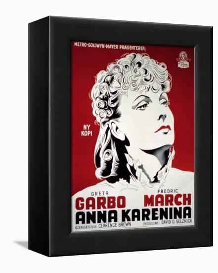 Anna Karenina, Greta Garbo, 1935-null-Framed Stretched Canvas