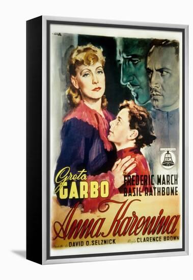 Anna Karenina, Greta Garbo, 1935-null-Framed Stretched Canvas