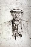Old Man in a Flat Cap, 1916-Anna Lea Merritt-Giclee Print