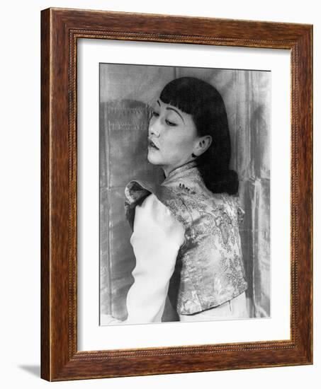 Anna May Wong (1907-1961)-Carl Van Vechten-Framed Giclee Print