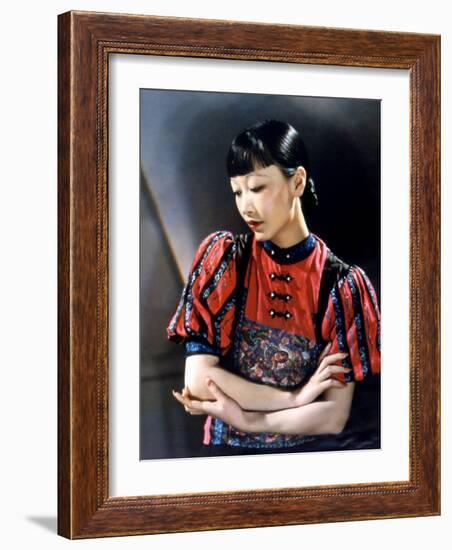 Anna May Wong, 1930s-null-Framed Photo