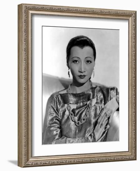 Anna May Wong, c.1937-null-Framed Photo