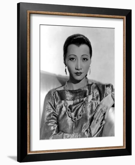 Anna May Wong, c.1937-null-Framed Photo