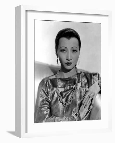 Anna May Wong, c.1937-null-Framed Photo