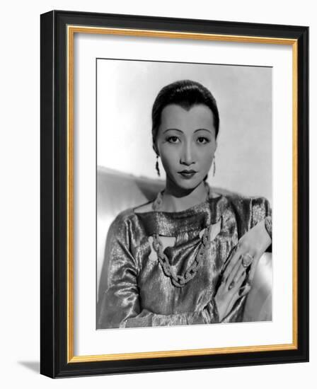 Anna May Wong, c.1937-null-Framed Photo