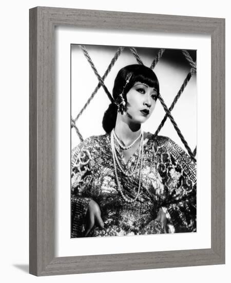 Anna May Wong, ca. 1930s-null-Framed Photo