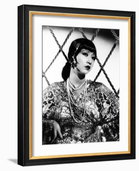 Anna May Wong, ca. 1930s-null-Framed Photo