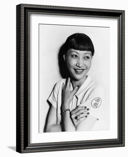 Anna May Wong, Mid-1930s-null-Framed Photo