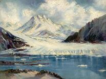 Alaska Glacier From Richardson Highway-Anna P. Gellenbeck-Giclee Print