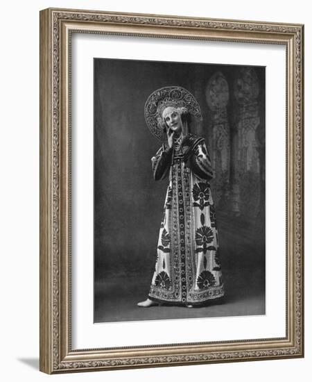 Anna Pavlova (1881-191), Russian Ballet Dancer, 1911-1912-Alfred & Walery Ellis-Framed Giclee Print