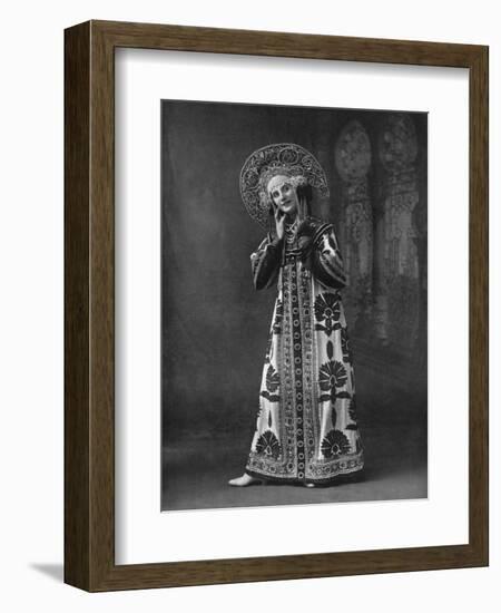 Anna Pavlova (1881-191), Russian Ballet Dancer, 1911-1912-Alfred & Walery Ellis-Framed Giclee Print