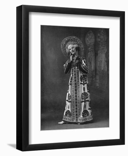 Anna Pavlova (1881-191), Russian Ballet Dancer, 1911-1912-Alfred & Walery Ellis-Framed Giclee Print