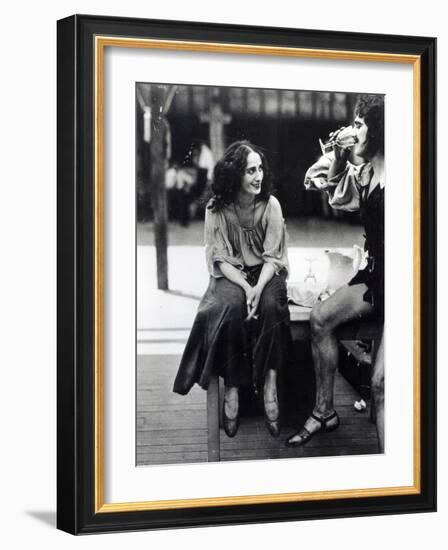 Anna Pavlova as Fenella in a Scene from the Film 'The Dumb Girl of Portici', 1916 (B/W Photo)-American Photographer-Framed Giclee Print