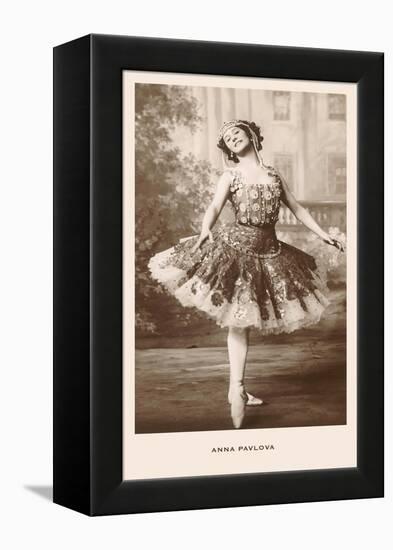 Anna Pavlova in Ballet Pose-null-Framed Stretched Canvas