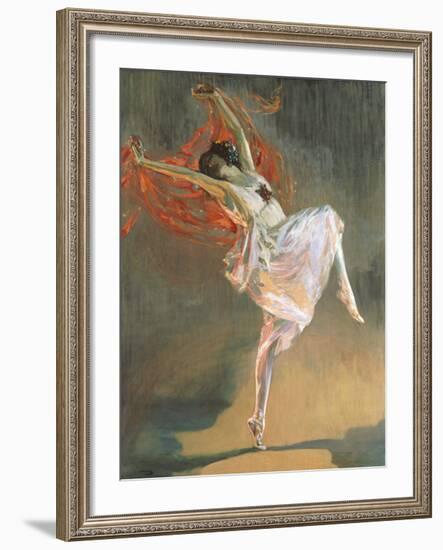 Anna Pavlova-Sir John Lavery-Framed Premium Giclee Print