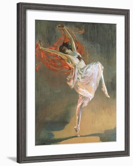 Anna Pavlova-Sir John Lavery-Framed Premium Giclee Print