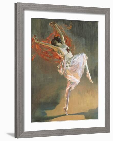 Anna Pavlova-Sir John Lavery-Framed Premium Giclee Print