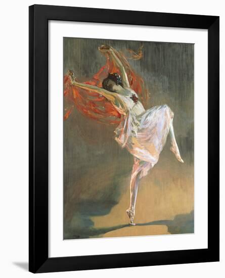 Anna Pavlova-Sir John Lavery-Framed Premium Giclee Print