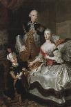 Peter III and Catherine II of Russia with their son Paul, c.1756-Anna Rosina Lisiewska-Framed Giclee Print