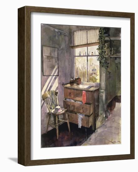 Anna's Bedroom-John Lidzey-Framed Giclee Print