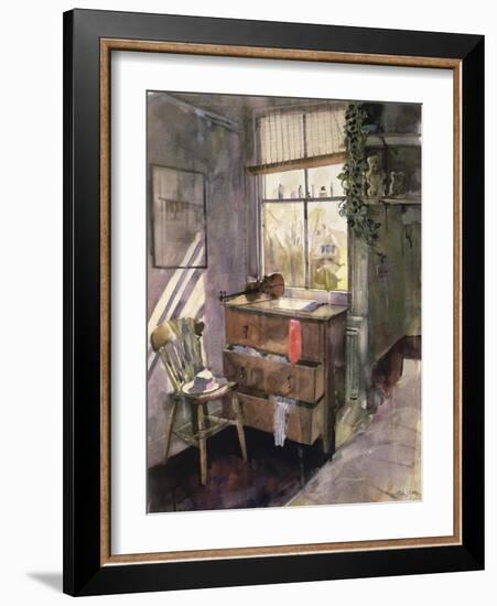 Anna's Bedroom-John Lidzey-Framed Giclee Print