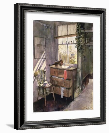 Anna's Bedroom-John Lidzey-Framed Giclee Print