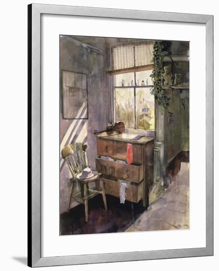 Anna's Bedroom-John Lidzey-Framed Giclee Print