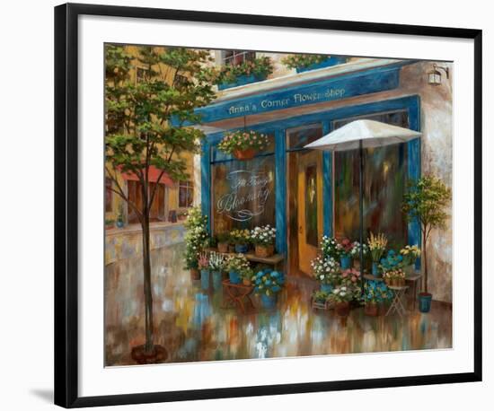 Anna's Corner Flower Shop-null-Framed Art Print