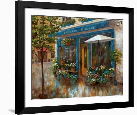 Anna's Corner Flower Shop-null-Framed Art Print