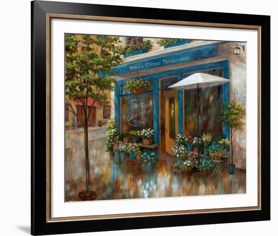 Anna's Corner Flower Shop-null-Framed Art Print