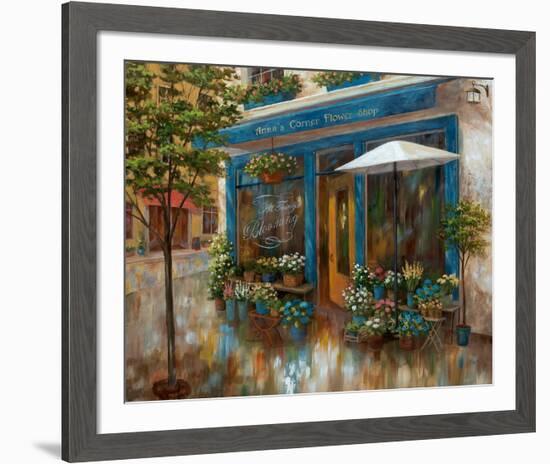 Anna's Corner Flower Shop-null-Framed Art Print