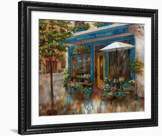 Anna's Corner Flower Shop-null-Framed Art Print