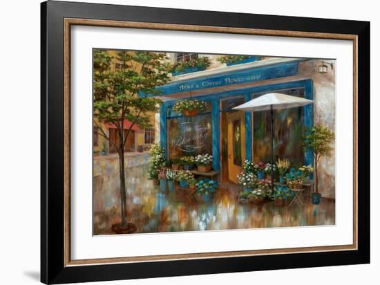 Anna's Corner Flower Shop-null-Framed Art Print