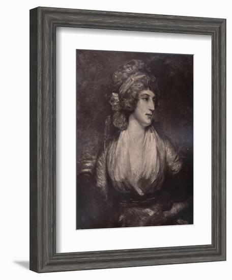 Anna Seward, English writer and poet, c late 18th or early 19th century (1894)-Unknown-Framed Giclee Print