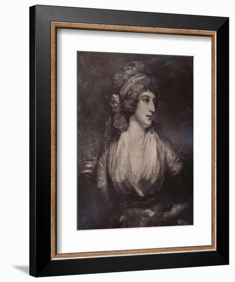 Anna Seward, English writer and poet, c late 18th or early 19th century (1894)-Unknown-Framed Giclee Print