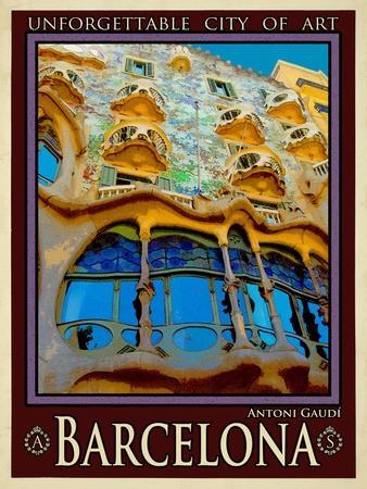 Antonio Gaudi Wall Art: Prints & Paintings | Art.com