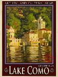 Lake Como Italy 1-Anna Siena-Giclee Print
