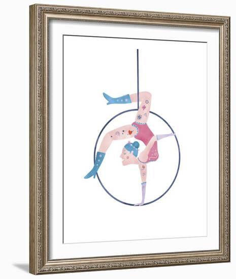 Anna the Acrobat-Clara Wells-Framed Giclee Print