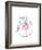 Anna the Acrobat-Clara Wells-Framed Giclee Print