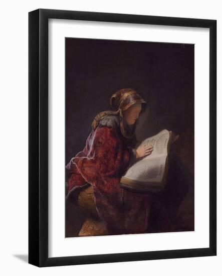 Anna the Prophetess, 1631-Rembrandt van Rijn-Framed Giclee Print