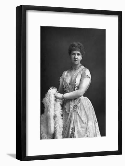Anna Williams, Singer, 1890-W&d Downey-Framed Photographic Print