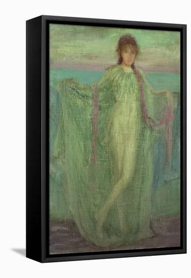 Annabel Lee (Oil on Canvas)-James Abbott McNeill Whistler-Framed Premier Image Canvas