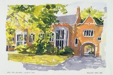 East Side, Old Hall, Lincoln's Inn, 1983-Annabel Wilson-Framed Premier Image Canvas