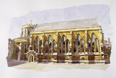 Temple Church, Temple-Annabel Wilson-Giclee Print