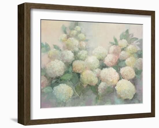 Annabelle Hydrangeas-Julia Purinton-Framed Art Print